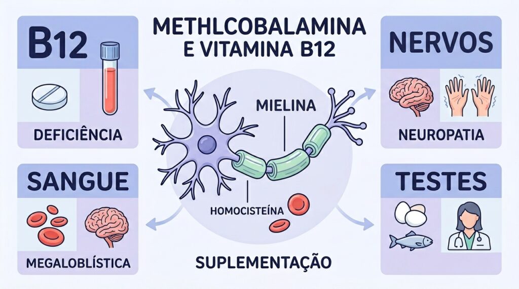 Vitamina B12 metilcobalamina: para que serve, benefícios e quando deve ser tomada
