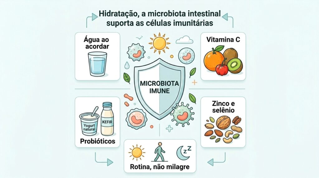 O que consumir em jejum para fortalecer o sistema imunológico e prevenir doenças