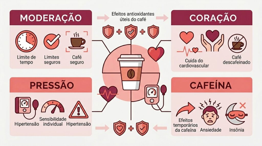 O que o consumo diário de café faz ao seu coração