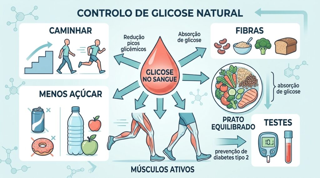 8 dicas para naturalmente controlar o açúcar no sangue