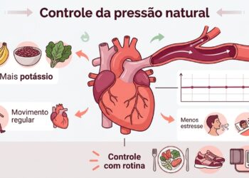 Para regular a pressão arterial, o corpo precisa de potássio, atividade física e controle do estresse