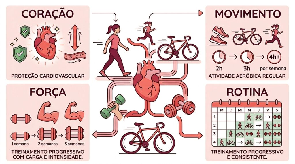 Dez horas de exercício por semana protegem o coração muito melhor