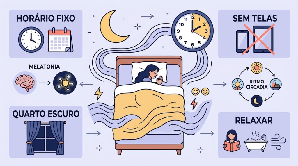 6 dicas para naturalmente melhorar o sono sem remédio