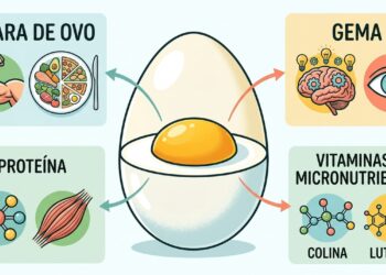 Qual tem mais proteína e nutrientes, a clara do ovo ou a gema?
