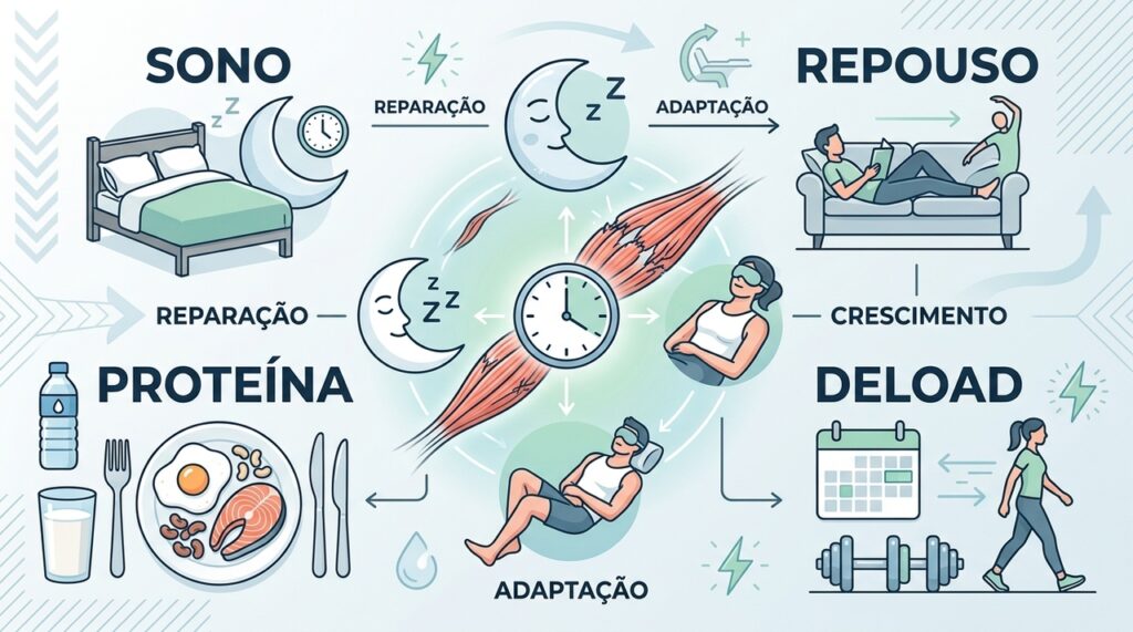 Quantas horas de descanso são suficientes para atletas e é importante que eles incluam dias sem treino na semana?