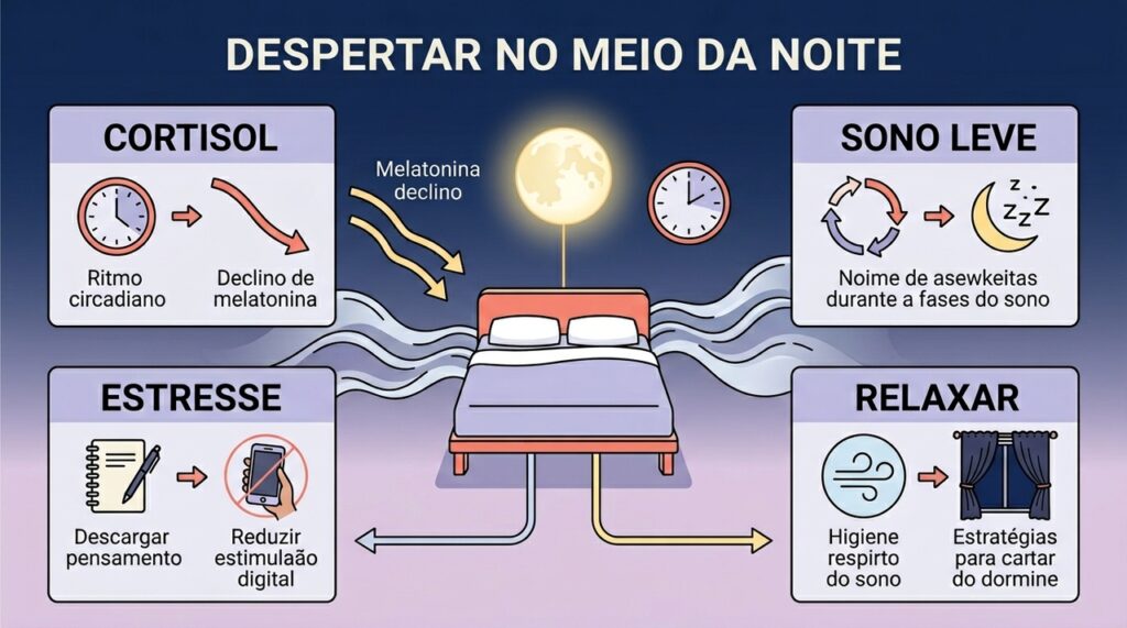 Se você acorda todas as noites entre 2 e 3 da manhã, você não está sozinho: a ciência sabe o que está acontecendo com você