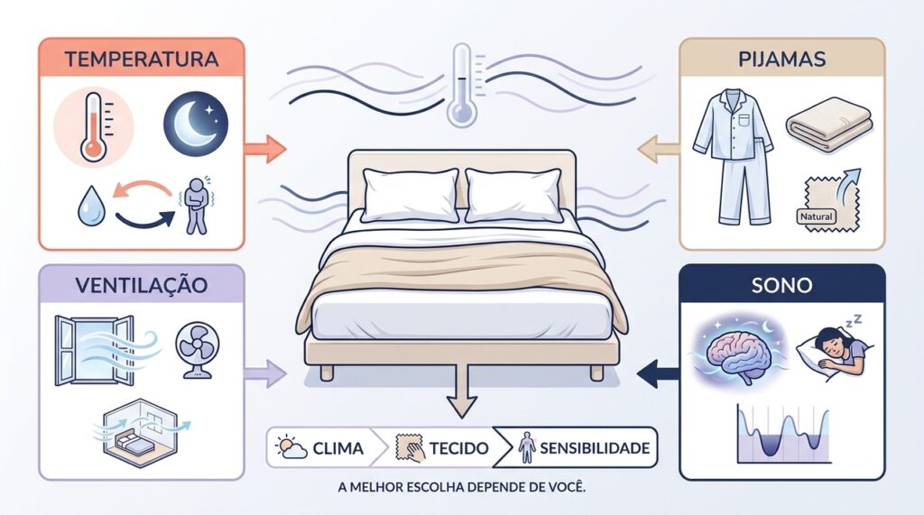 Dormir com ou sem roupas: o que a ciência recomenda para melhorar a qualidade do sono