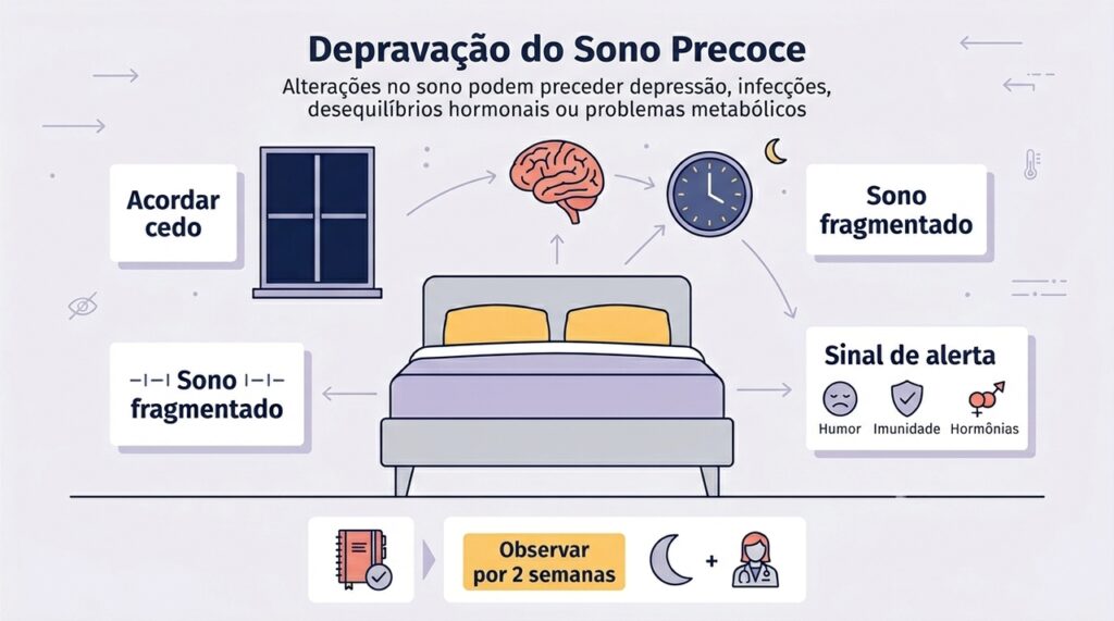 O que são as "insônias precoces" e o que elas revelam sobre sua saúde?