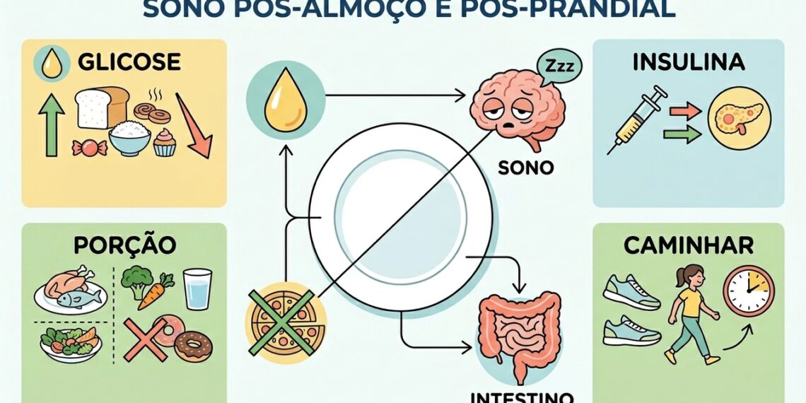 Este é o motivo pelo qual você pode sentir sono logo após o almoço
