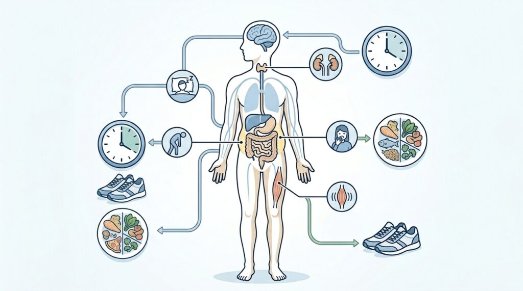 O cortisol pode afetar o sono, a energia, a digestão e até mesmo promover o ganho de peso