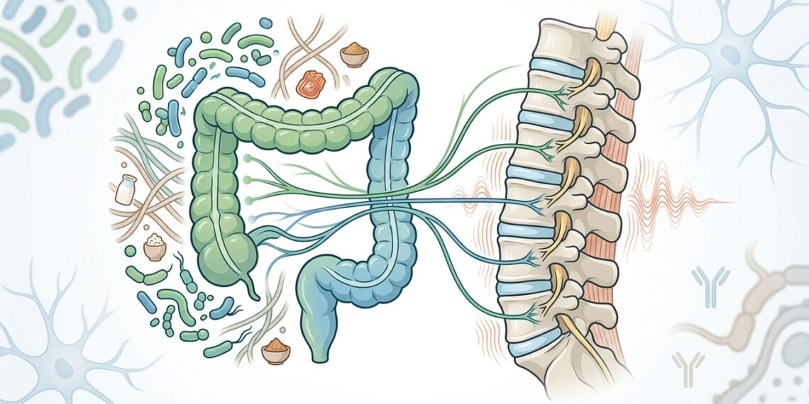 Segundo um estudo, a origem da dor nas costas pode estar no intestino