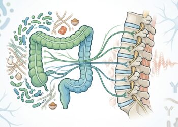 Segundo um estudo, a origem da dor nas costas pode estar no intestino