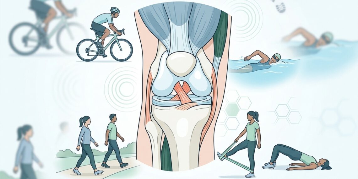 Qual tipo de exercício protege os joelhos e qual os desgasta?