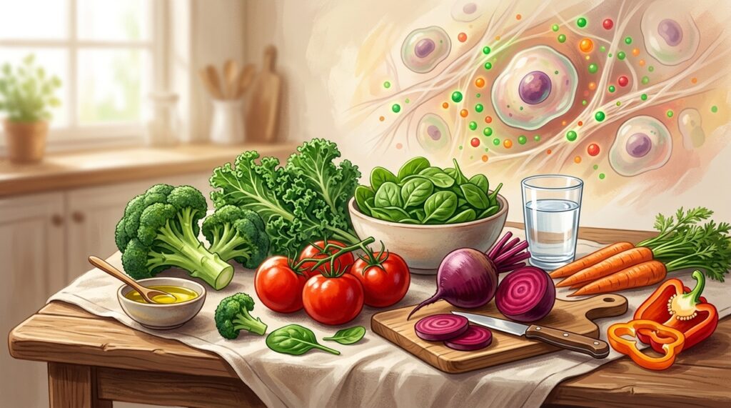 7 vegetais que ajudam a prevenir a inflamação crônica no corpo