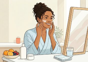 Qual rotina de cuidados protege a pele do envelhecimento e qual o acelera?