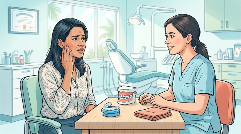 Cinco dicas simples de autocuidado para aliviar a dor e a tensão na mandíbula causadas pela "disfunção temporomandibular”