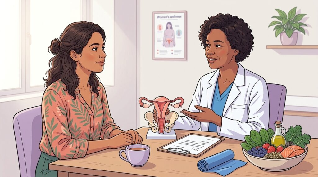 Como aliviar os sintomas incômodos da endometriose, como cólicas intensas, dor pélvica ou cansaço extremo