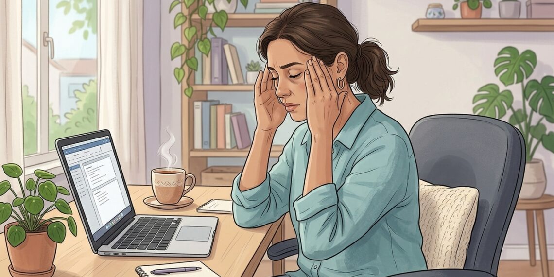 Por que ocorrem dores de cabeça tensionais?