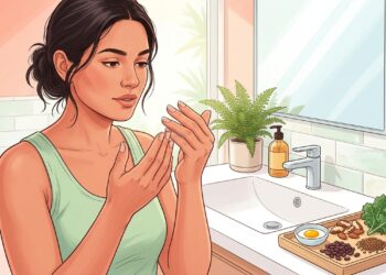 Qual deficiência de vitamina causa unhas quebradiças e de crescimento lento?