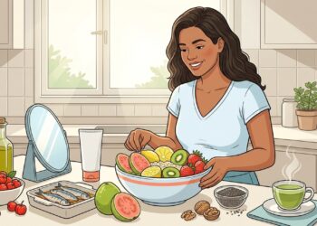 Quais alimentos ajudam a fortalecer a pele e a reduzir os sinais do envelhecimento?