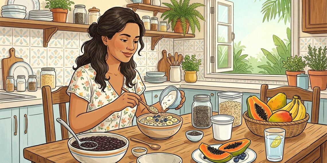 Para equilibrar o intestino, o corpo precisa de fibras, alimentos fermentados e boa hidratação