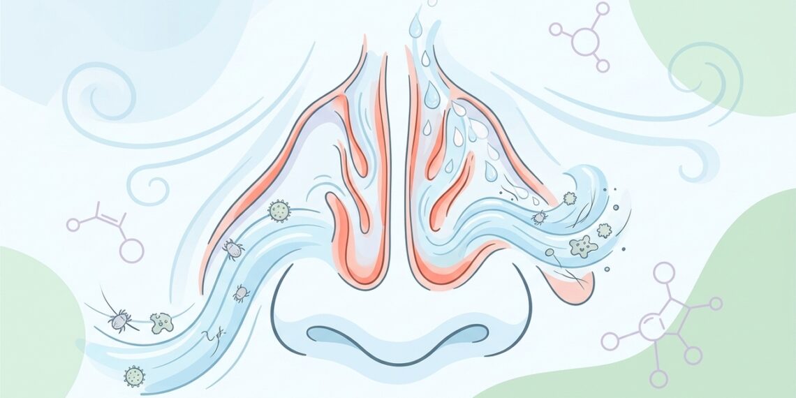 Como aliviar os sintomas frequentes da rinite alérgica, como espirros, coceira nos olhos ou congestão nasal