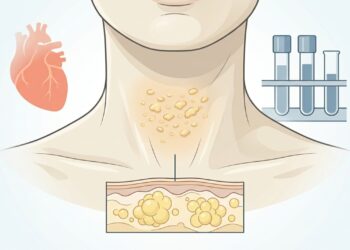 O sinal no pescoço que pode indicar colesterol alto antes do exame de sangue