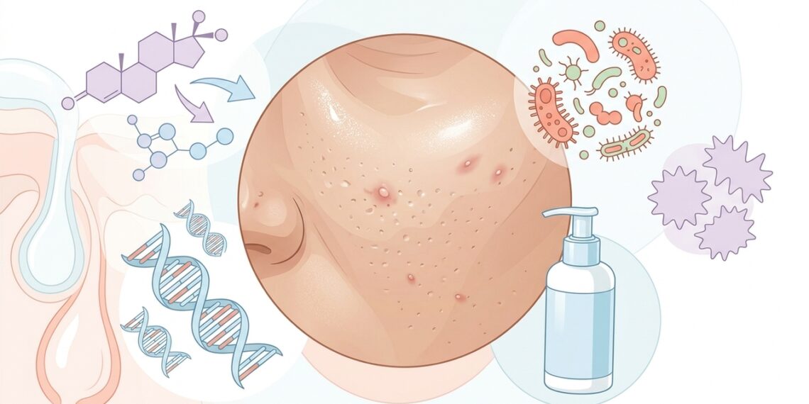 Por que algumas pessoas têm acne na vida adulta mesmo cuidando da pele?