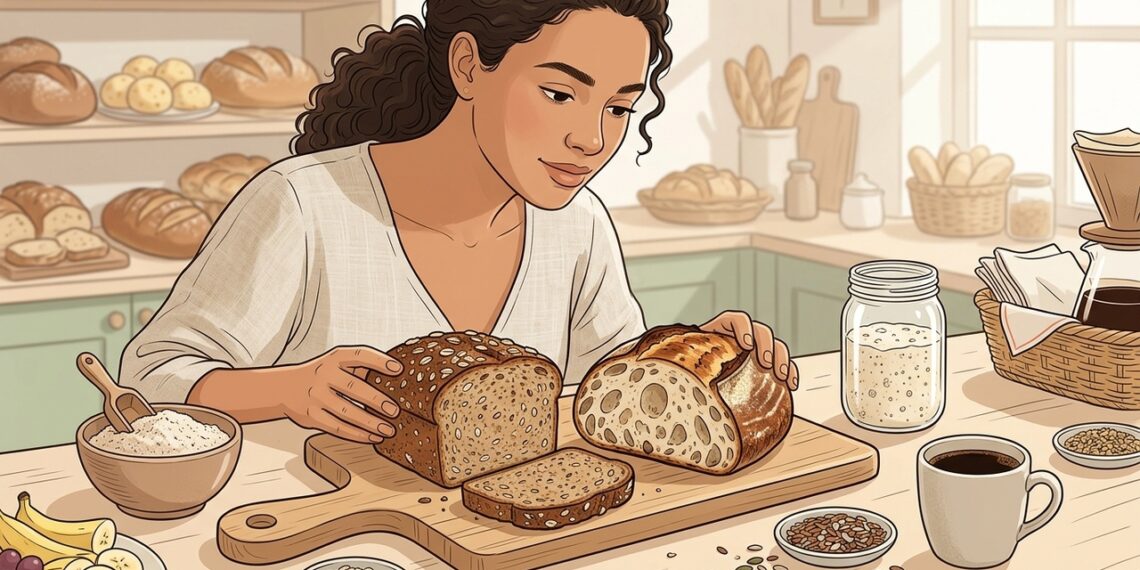 É o pão integral ou o pão de fermentação natural? Qual é o melhor para consumir todos os dias?
