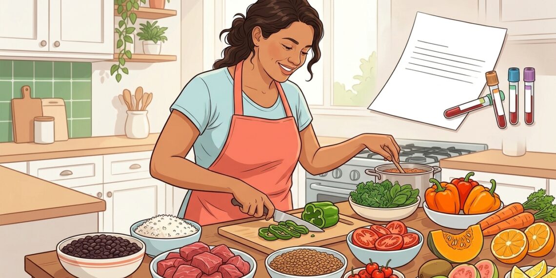 Qual é o principal nutriente para combater a anemia ferropriva e como consumi-lo para aumentar os níveis de ferro no sangue?
