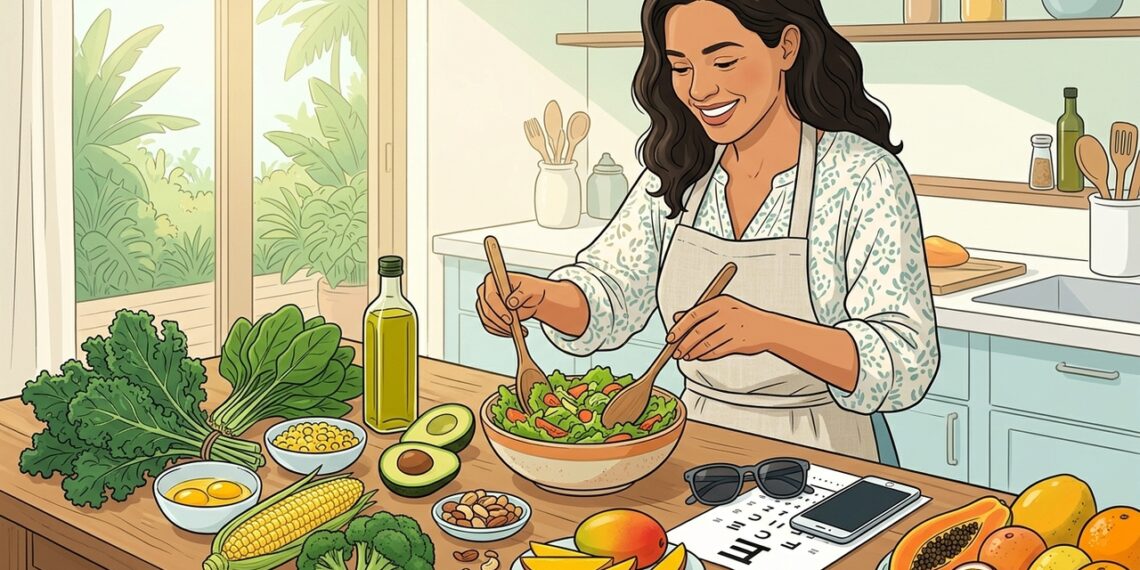 Luteína: o que é, para que serve e quais alimentos a contêm para proteger a saúde dos olhos