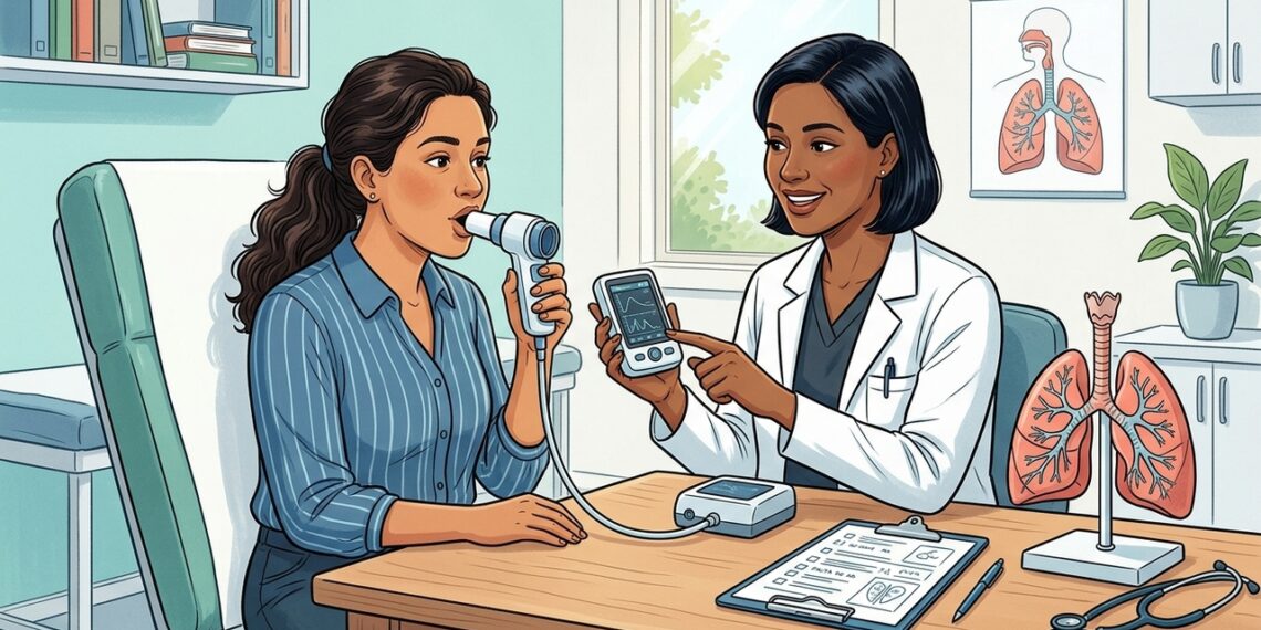 Como diferenciar entre asma e outras doenças respiratórias, como bronquite ou DPOC