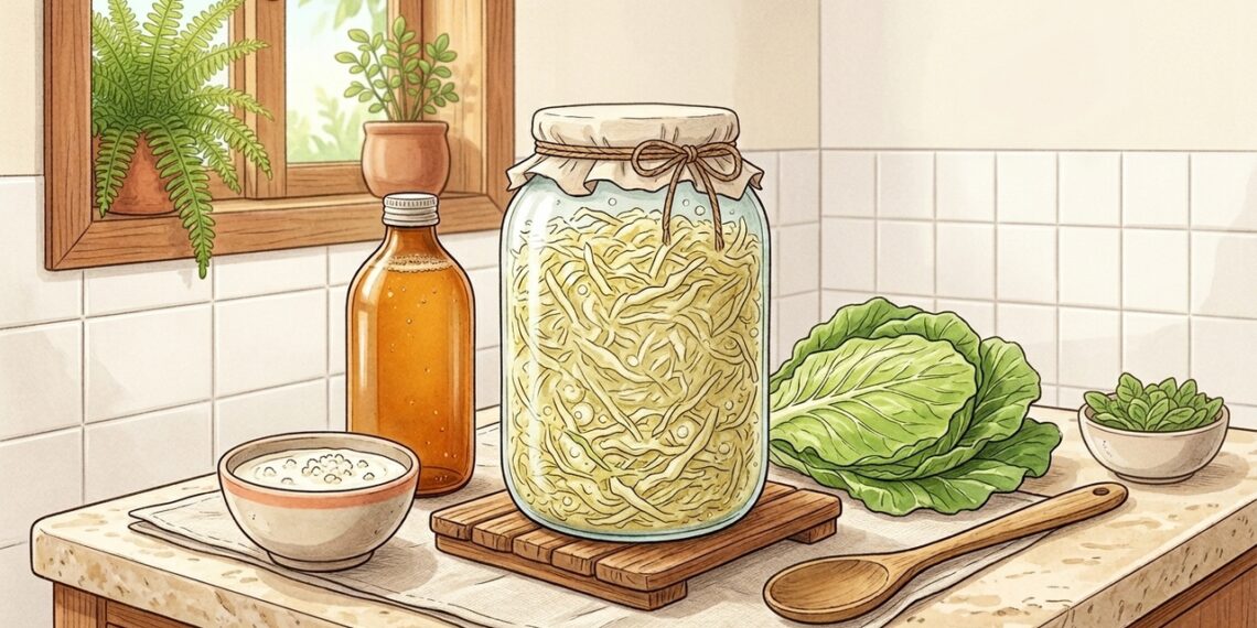Fermentados além do iogurte: o que o chucrute pode mudar no intestino em 4 semanas