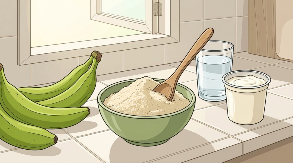 Para que serve a farinha de banana verde? O controle do intestino é um dos seus benefícios