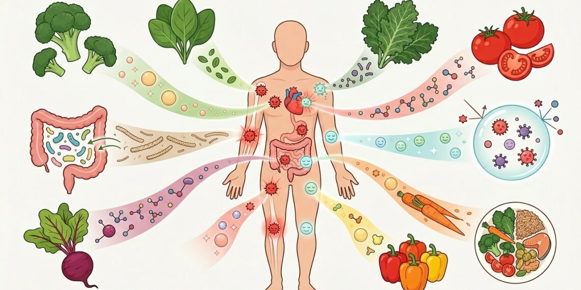 7 vegetais que ajudam a prevenir a inflamação crônica no corpo