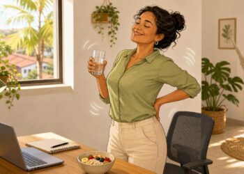A constipação intestinal frequente não se deve apenas à falta de fibras, mas sim ao baixo consumo de água e ao sedentarismo diário