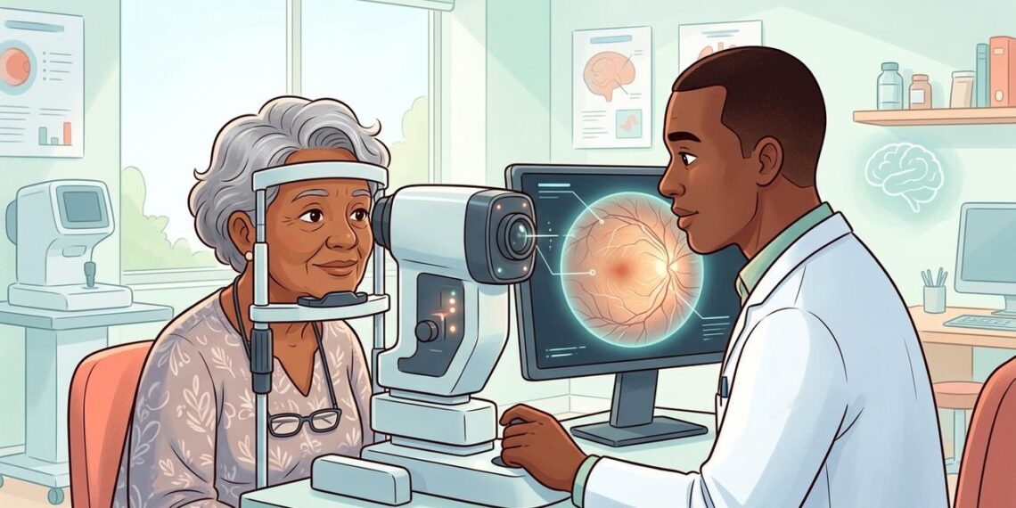 A demência pode ser detectada anos antes através da observação dos olhos