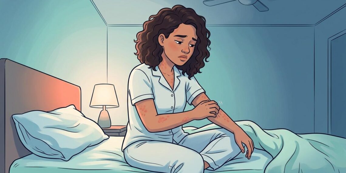 A dermatite atópica não afeta só a pele: por que ela também atrapalha o sono e o humor