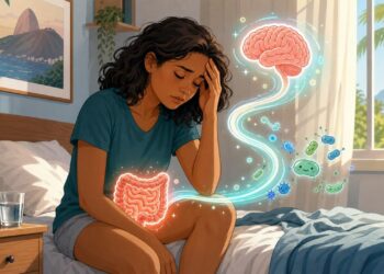 A fadiga crônica não se deve apenas à falta de sono, mas sim à neuroinflamação causada pelo desequilíbrio no microbioma intestinal, revela pesquisa