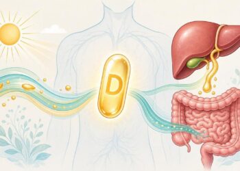 A falta de vitamina D no organismo não se deve à falta de sol, mas sim a problemas digestivos crônicos como inflamação intestinal ou irritação do fígado