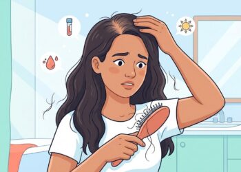 A queda de cabelo persistente não se deve apenas ao estresse, mas sim à deficiência silenciosa de ferro e vitamina D
