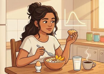 A vontade constante de comer doce não se deve apenas à falta de força de vontade, mas sim a picos de glicose causados por refeições pobres em proteína