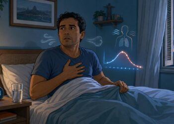 Acordar várias vezes durante a madrugada não é apenas insônia comum: pode ser sinal de queda de cortisol ou apneia obstrutiva do sono
