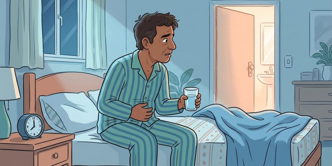 Acordar várias vezes para urinar de madrugada pode ser um dos primeiros sinais de glicose descontrolada
