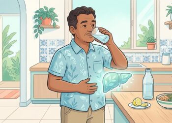 Água e fígado gorduroso: qual a ingestão diária recomendada para reduzir a inflamação do fígado
