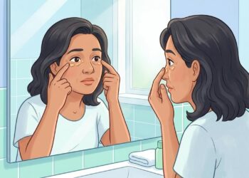 As manchinhas amareladas ao redor dos olhos que podem indicar colesterol alto antes do exame
