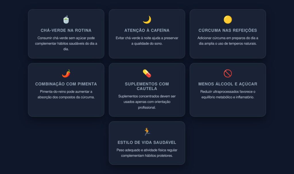 chá verde