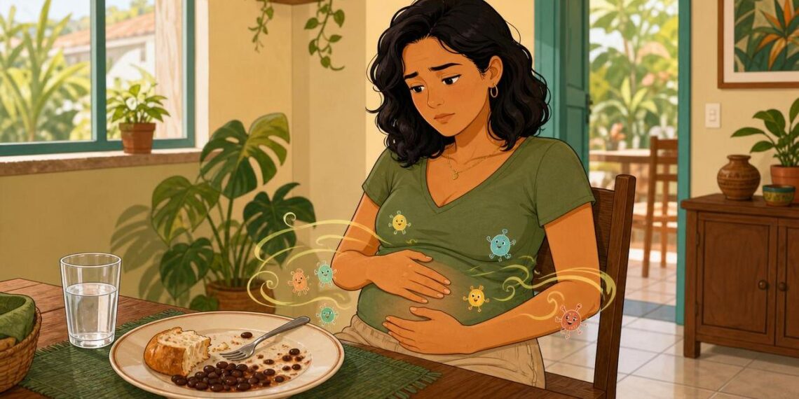 Comer e logo sentir o intestino estufar nem sempre é gases: às vezes é disbiose intestinal