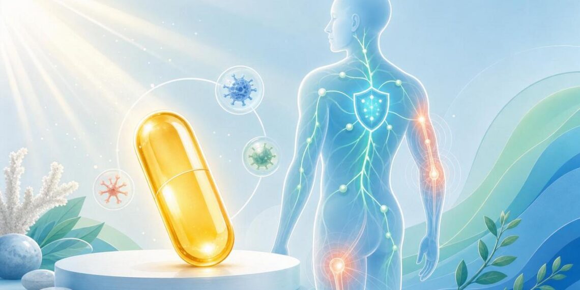 Como a vitamina D atua para tratar a inflamação no corpo e qual o prazo para notar o alívio