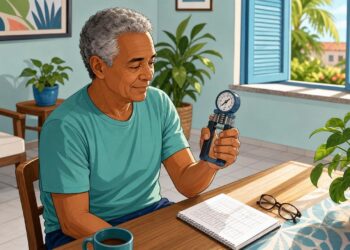 Como medir a força das mãos em casa para identificar sarcopenia antes que os sintomas avançados apareçam